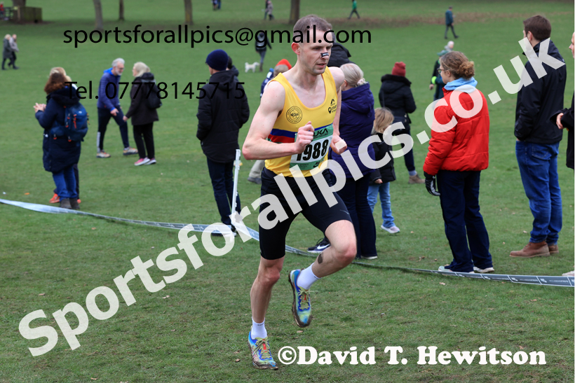Senior Mens 2026 UK CAU Inter Counties Cross Country, Wollaton Park, Nottingham. Photo: David T. Hewitson/Sports for All Pics